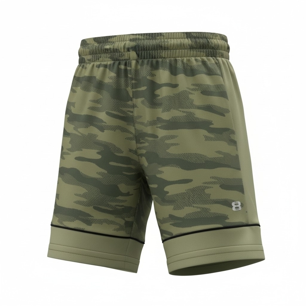 Layer 8 Camo Print Boys Athletic Shorts Size 6 EUC